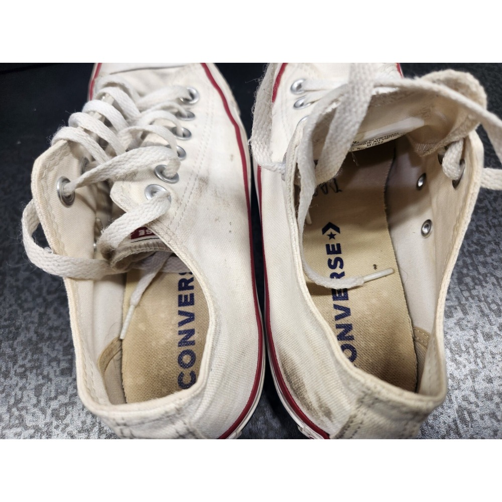 Converse Shoes Men's Size 4.5 Optic White Chuck Taylor All Star Ox Low Sneakers - Picture 12 of 13